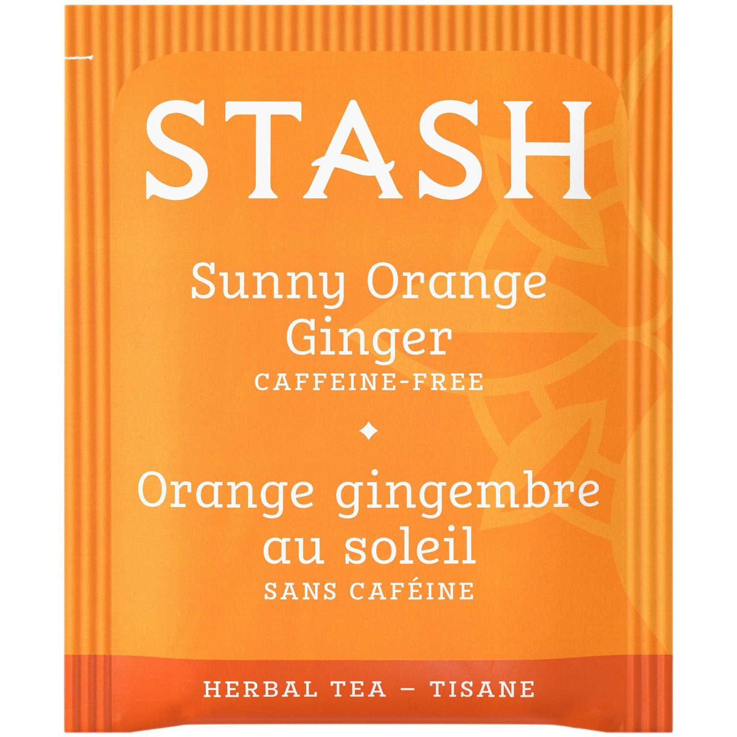 Stash Tea Sunny Orange Ginger Herbal Tea - Naturally Caffeine Free, Non-Gmo Project Verified Premium Tea With No Artificial Ingredients, 18 Count (Pack Of 6) - 108 Bags Total