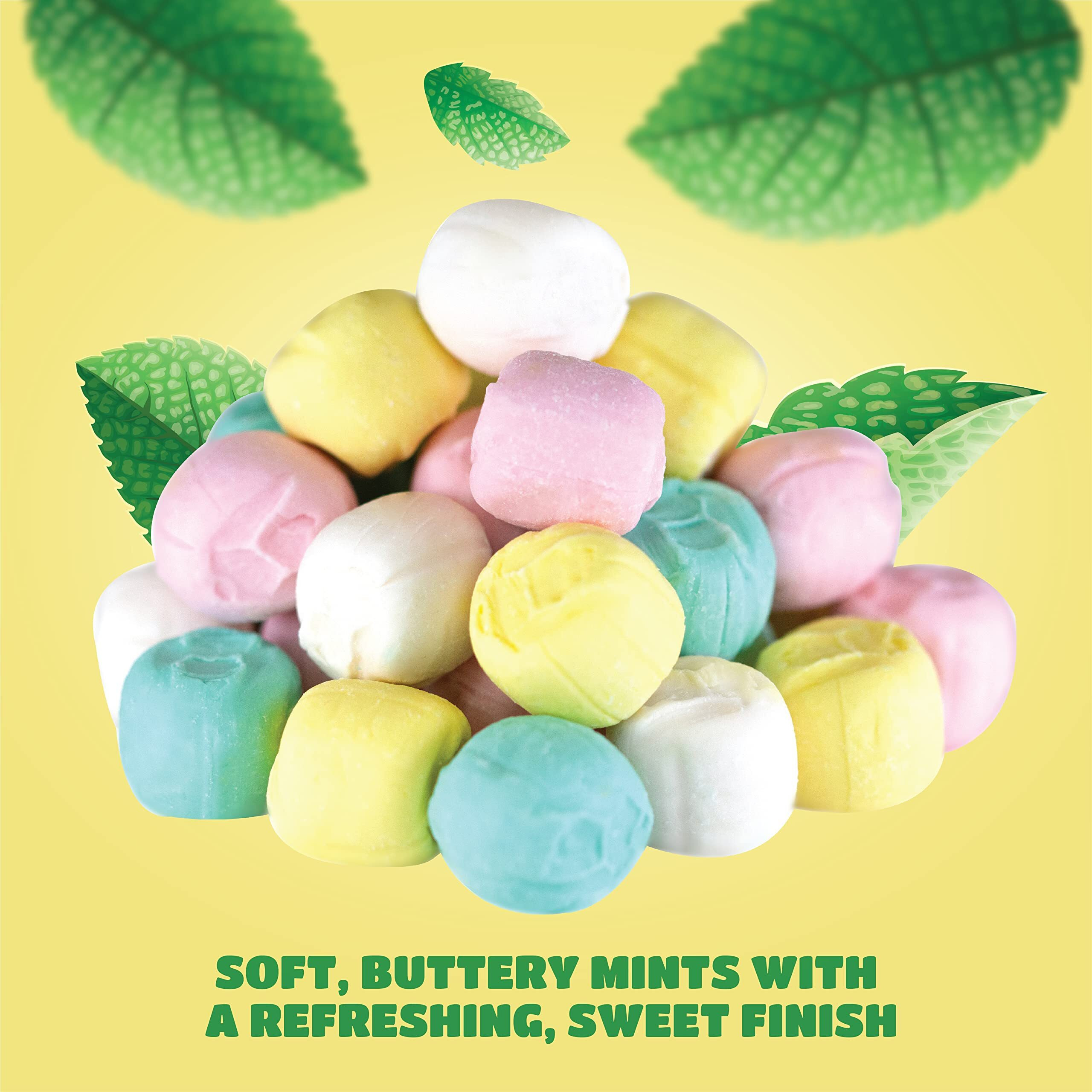 Buttermints Candy In Pastel Colors, Bulk Pack 24 Ounces