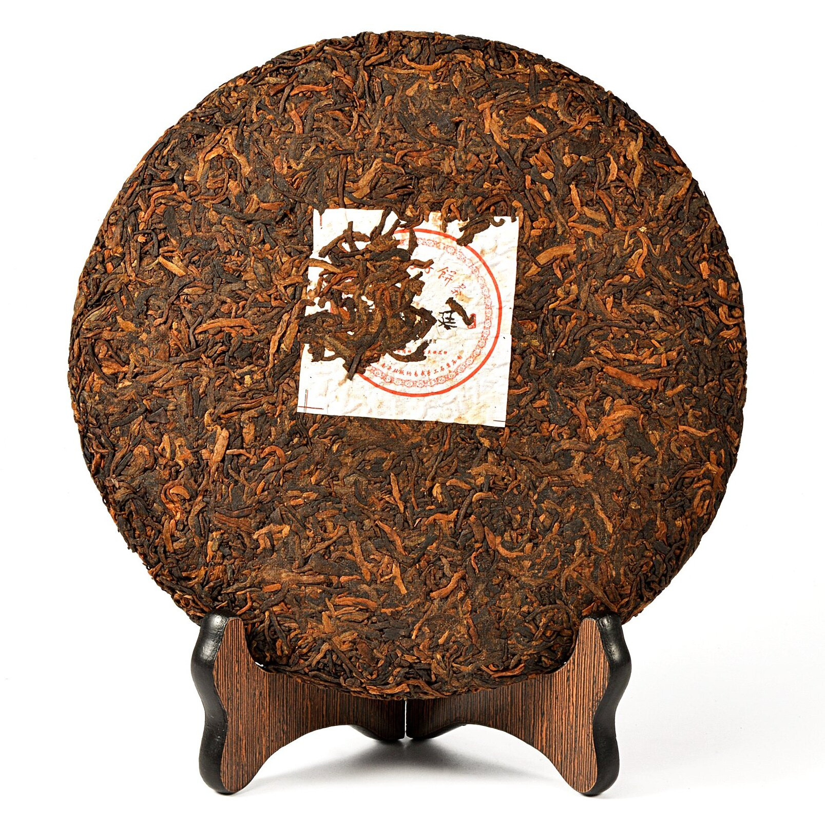 Cha Wu-[B] Jinyagongting Ripe Pu Erh Tea,12.5Oz,Yunnan Chinese Shu Pu'Er Tea Cake