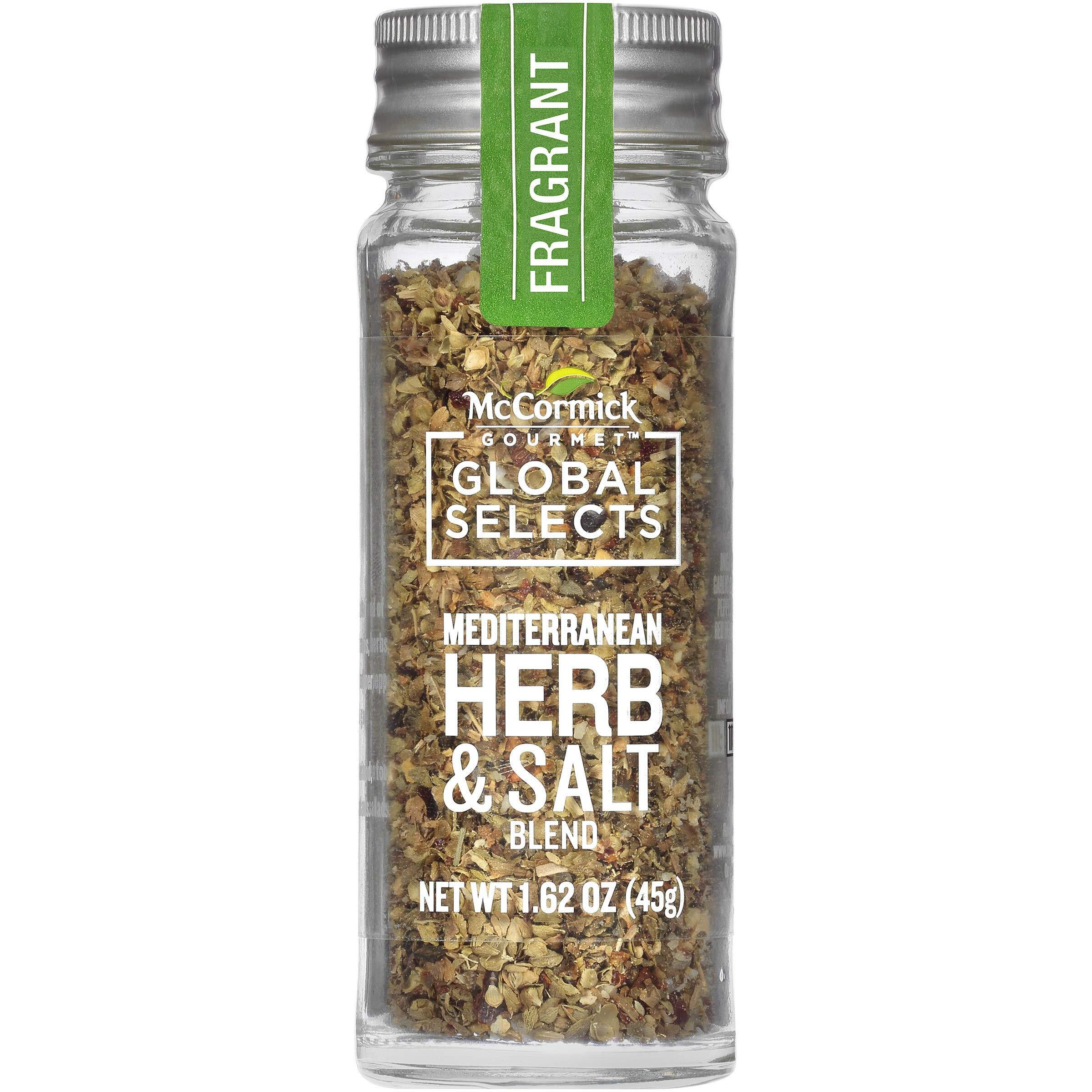 Mccormick Gourmet Global Selects Mediterranean Herb & Salt Blend, 1.62 Oz