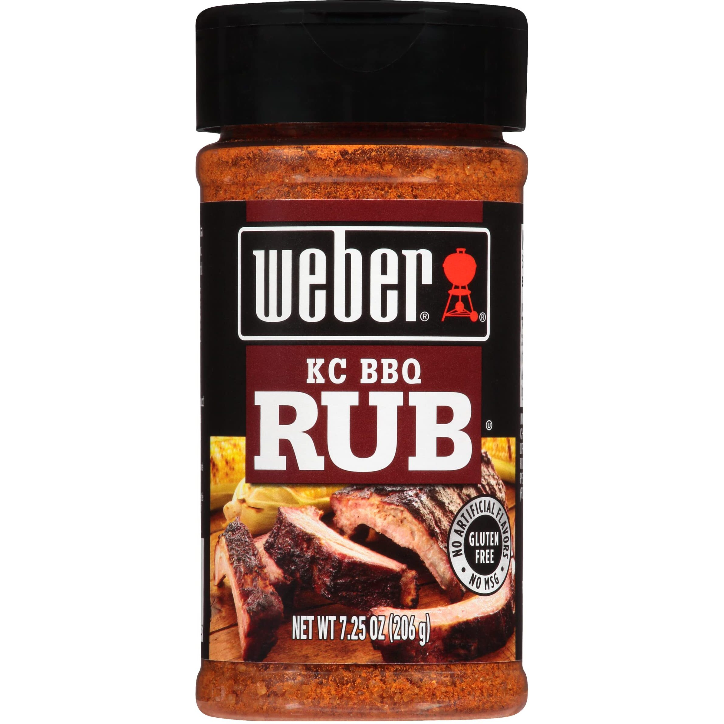 Weber Kc Bbq Rub, 7.25 Ounce Shaker (Pack Of 6)