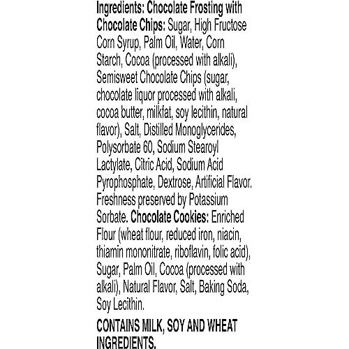 Dunkaroos Chocolate Cookies And Double Chocolate Frosting, 6 Count