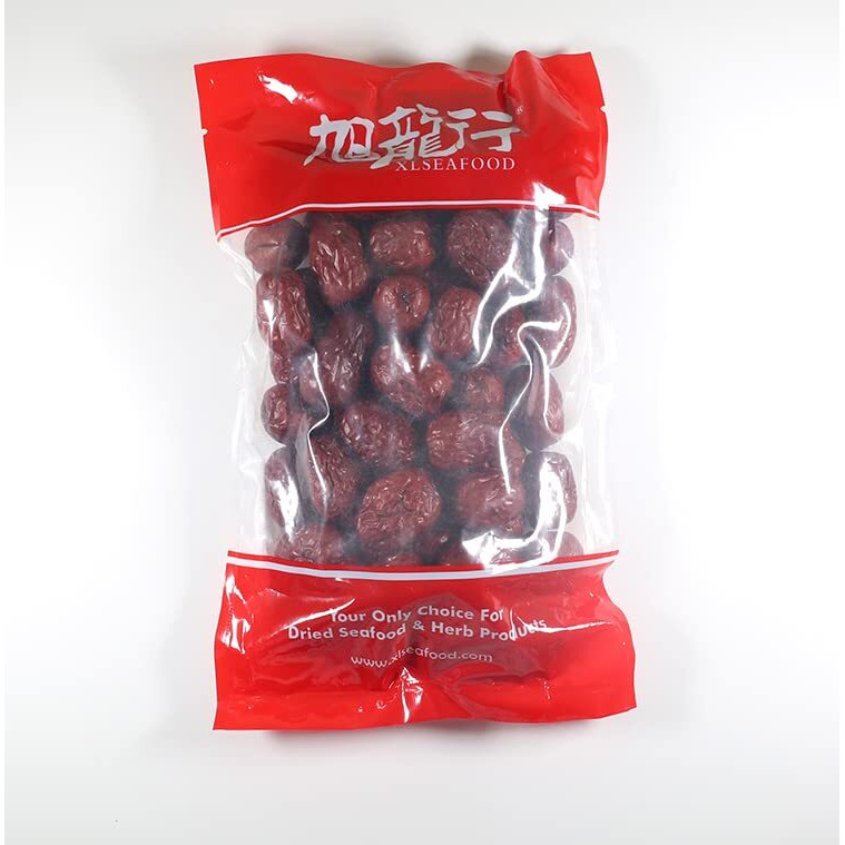 Xlseafood Nature Organic Dried Chinese Jujube Dates Jumbo Size    (5)