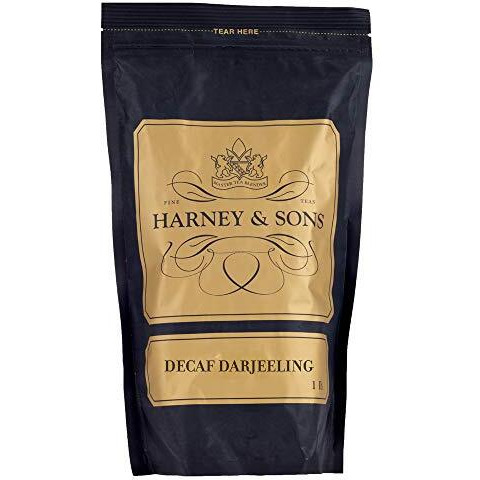 Harney & Sons Decaf Darjeeling Tea | Loose Leaf Decaf Tea, 16 Oz Bag