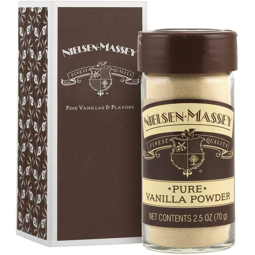 Nielsen-Massey Pure Vanilla Powder For Baking And Cooking, 2.5 Ounce Jar