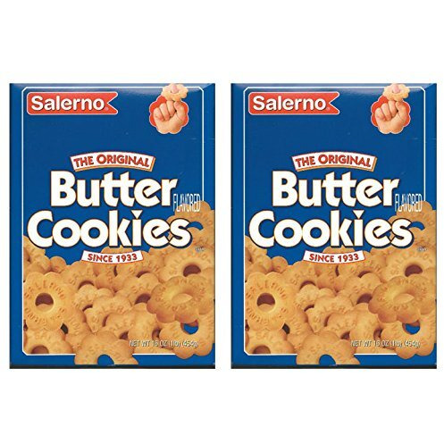 Salerno Butter Cookies - 2 Pack (16 Oz Each)