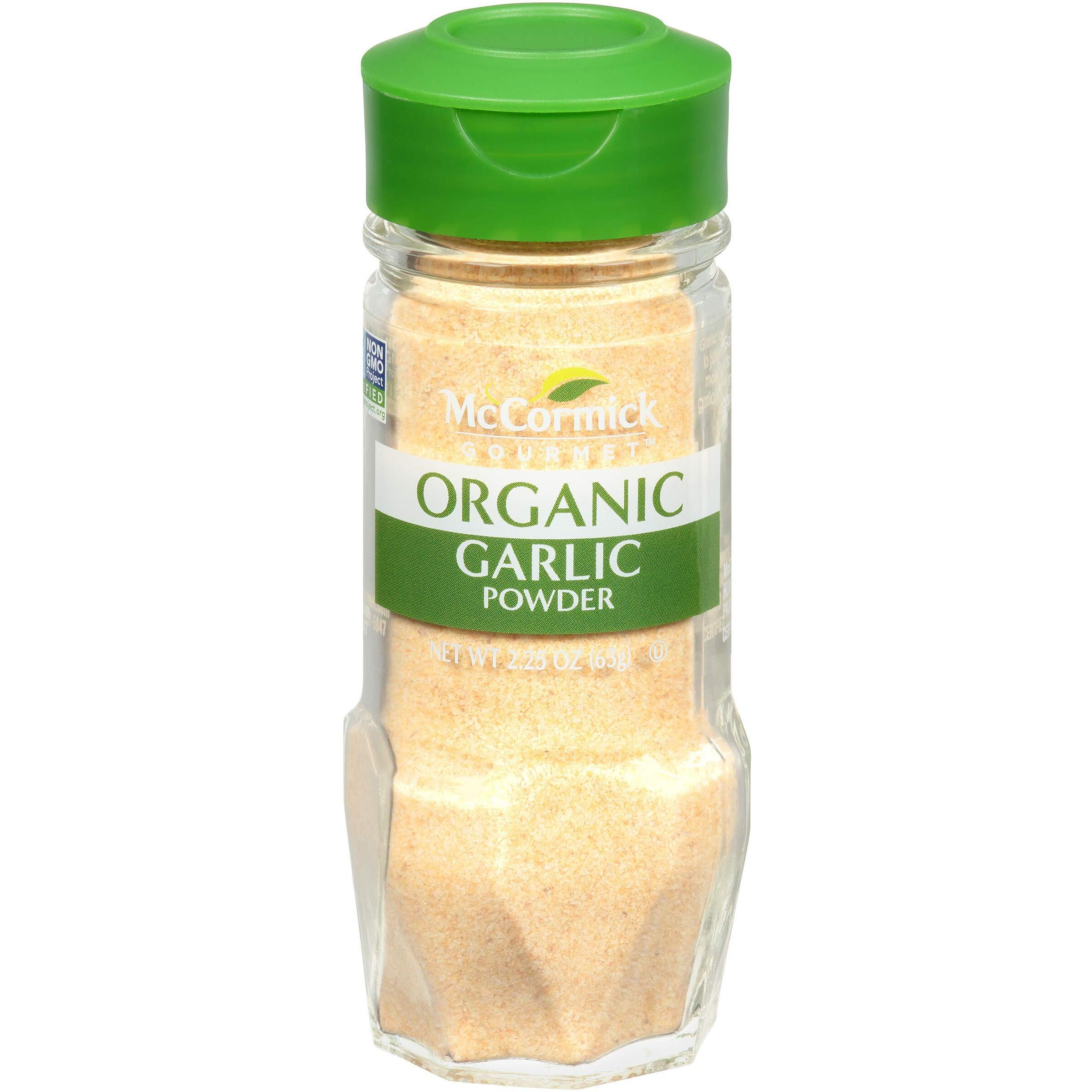 Mccormick Gourmet Organic Garlic Powder, 2.25 Oz