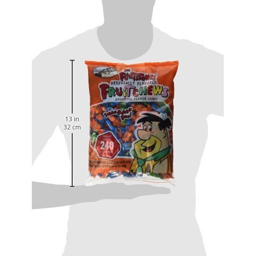 Rhode Island Novelty Albert's Fruit Chews - Flintstone Flavors (240 Candies)