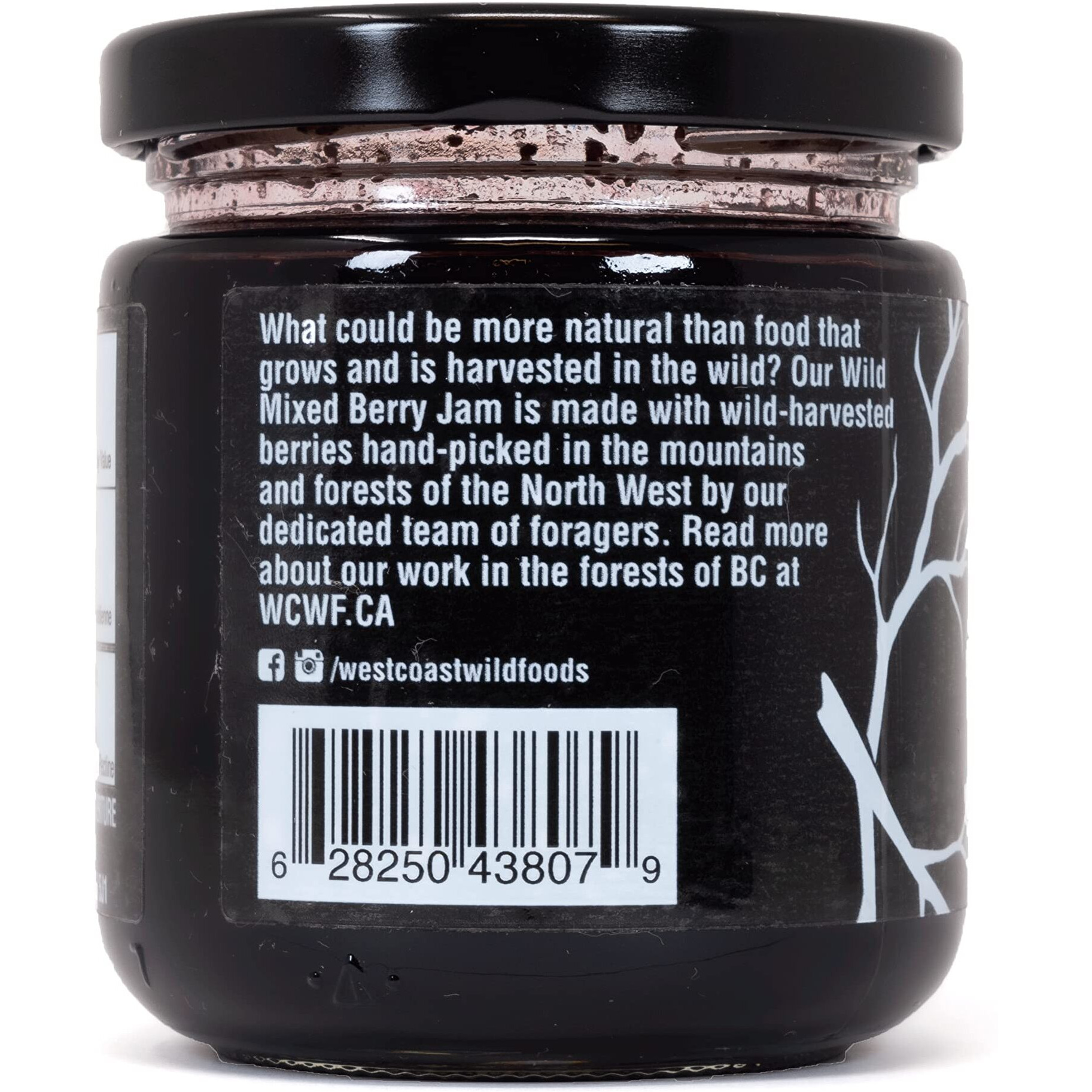 Wild Mixed Berry Jam | 11.5 Oz / 326 G / 250 Ml | Local | West Coast Wild Foods