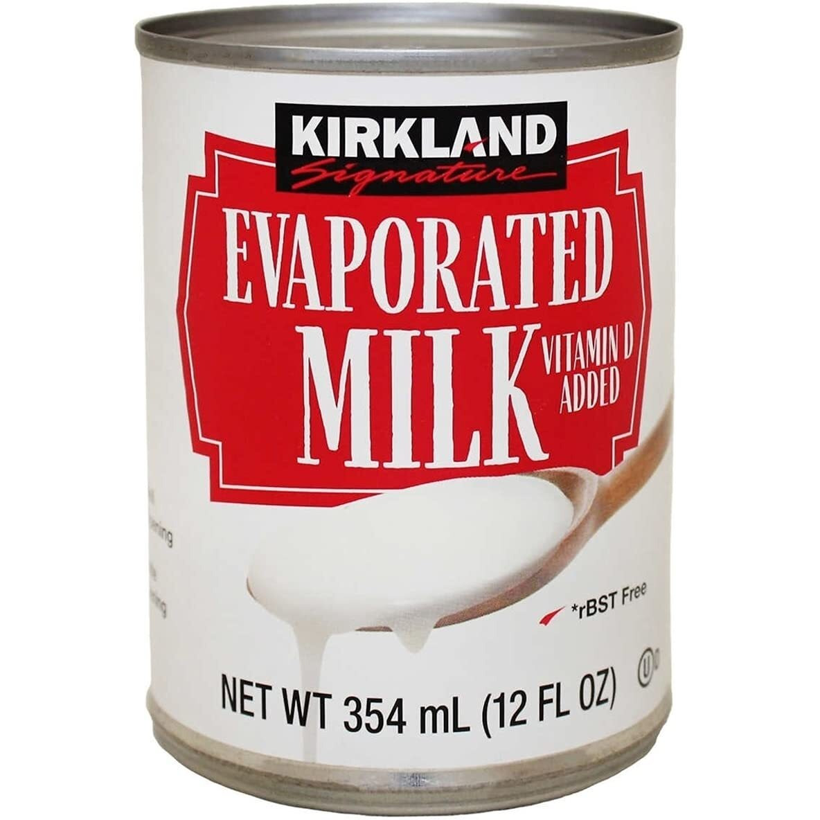 Kirkland Signature Evaporated Milk, 12 Fluid Ounce (12 Count)