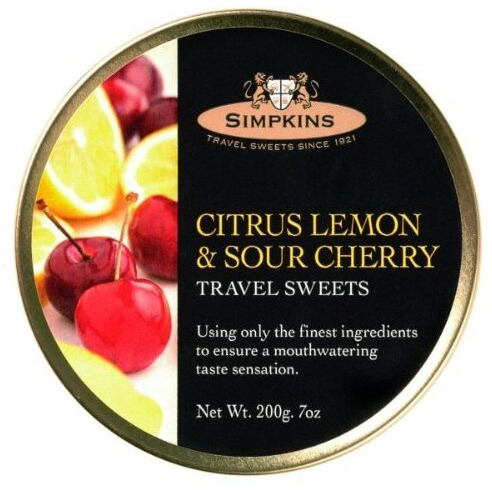 Simpkins Citrus Lemon & Sour Cherry 200G ( 6 Pack)