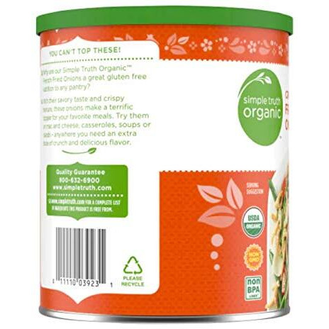 Simple Truth Organic Crispy French Fried Onions, 6 Oz (Pack Of 2)