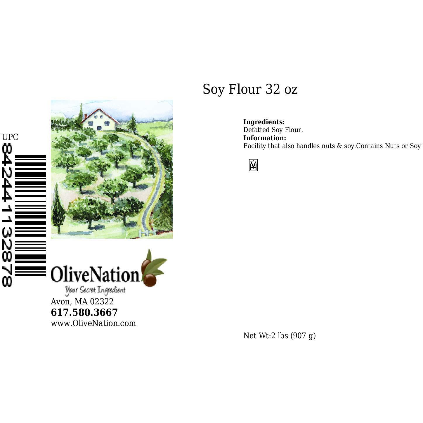 Olivenation Soy Flour 32 Ounces