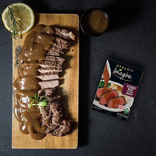 Imagine Organic Gravy, Savory Beef, 13.5 Oz (Pack Of 12)