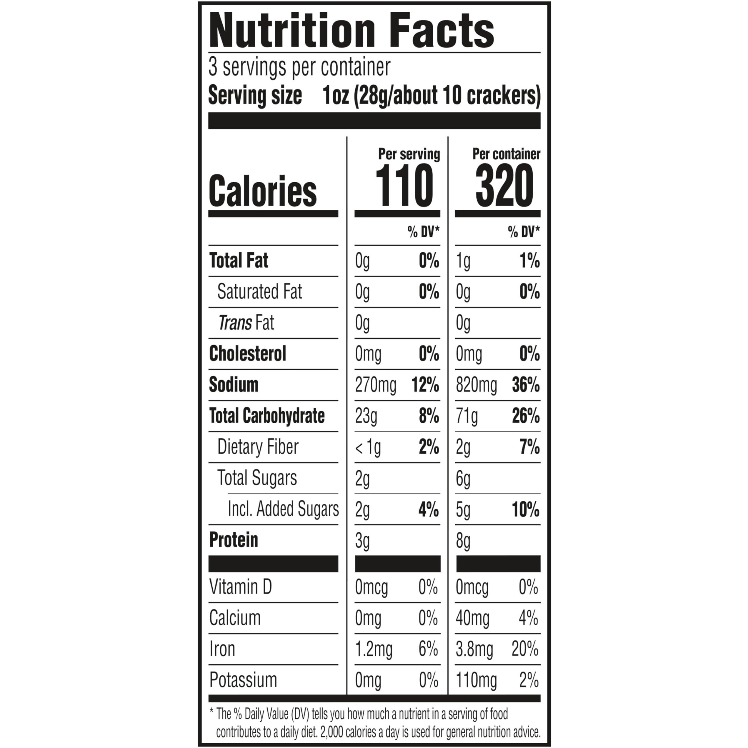 Snack Factory Pretzel Crisps, Everything, 3 Oz (Pack Of 8)