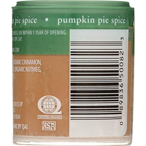 Simply Organic Pumpkin Pie Spice, Certified Organic | 0.46 Oz