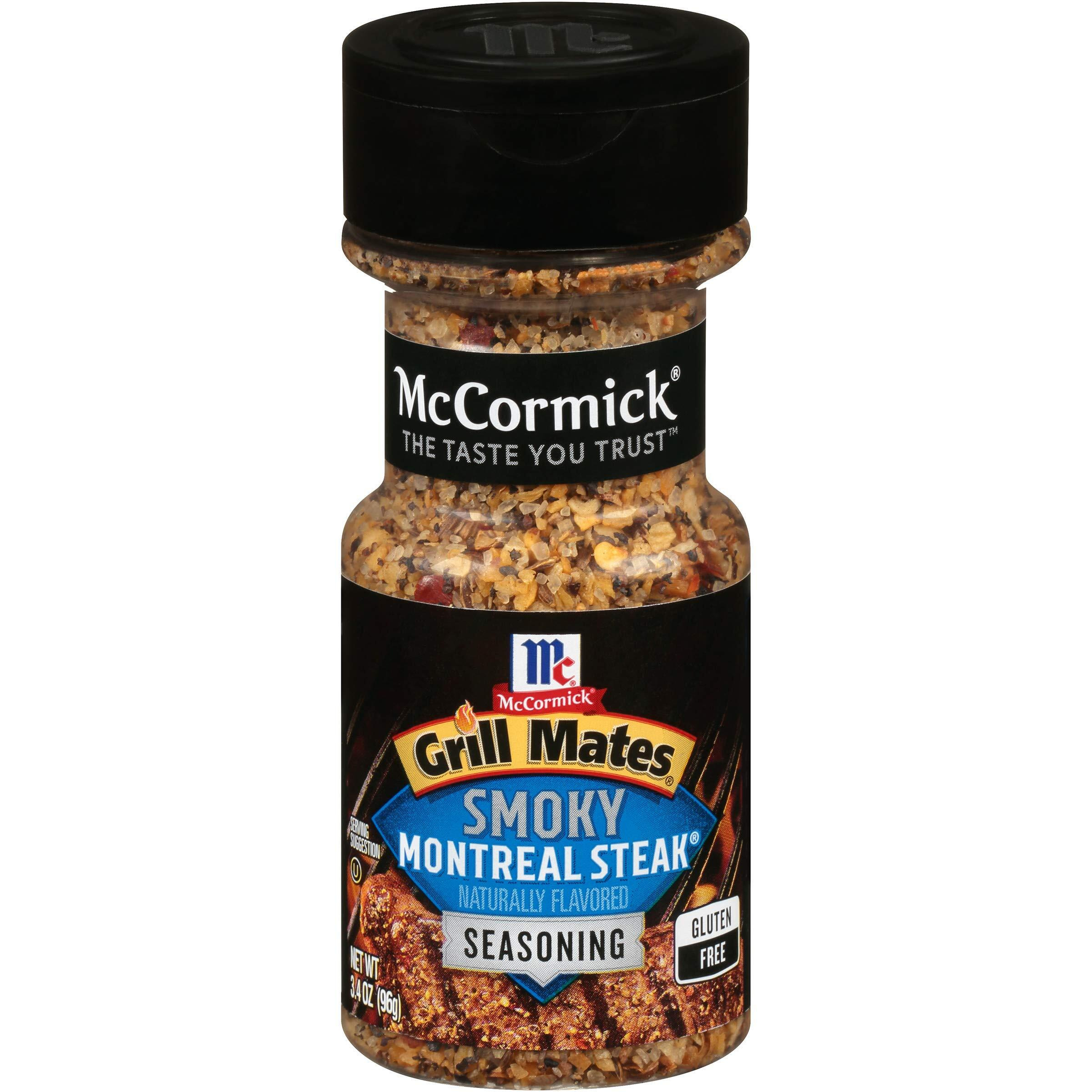 Mccormick Grill Mates Smoky Montreal Steak Seasoning, 3.4 Oz (Pack Of 6)