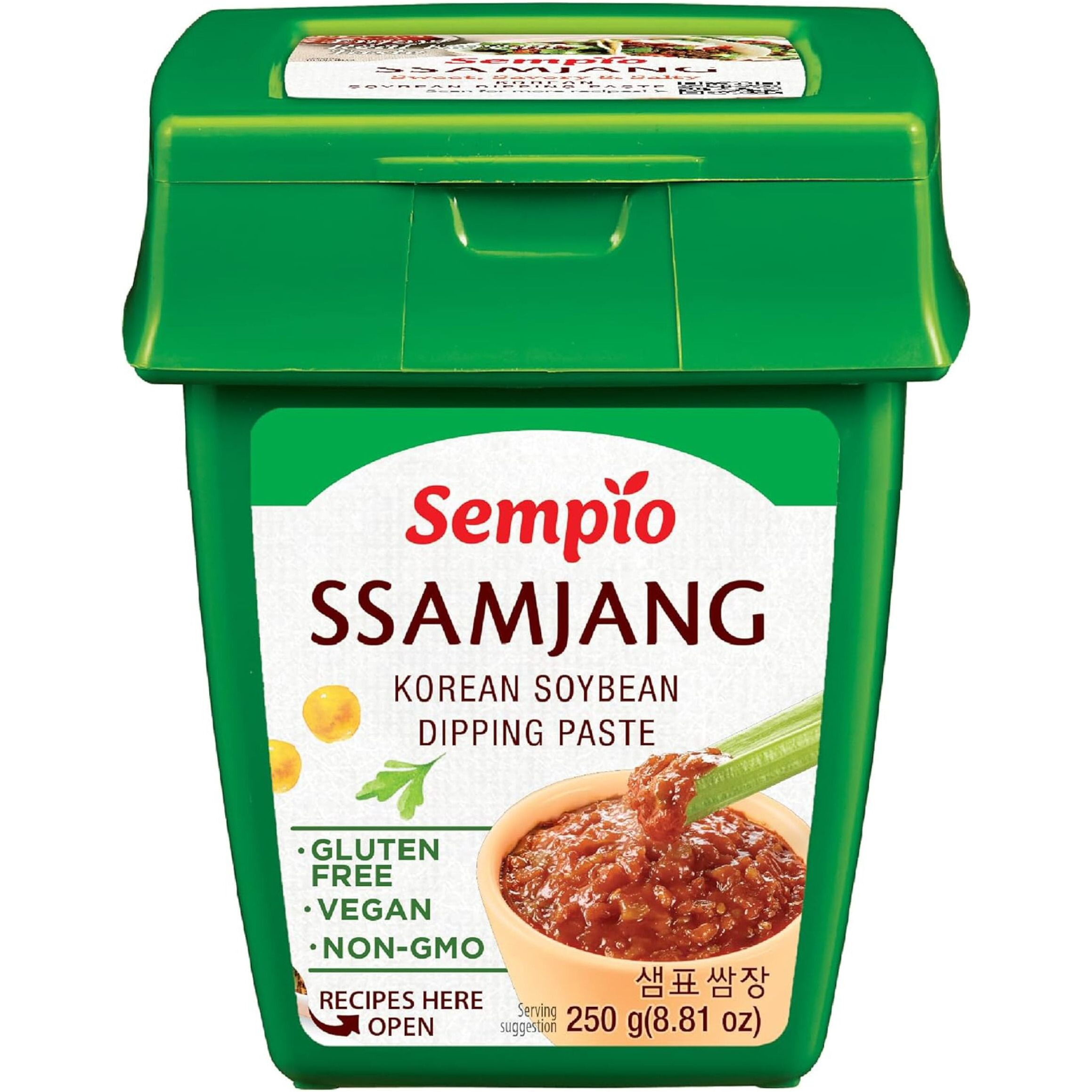 Sempio Ssamjang (8.8Oz) - Umami-Rich Korean Soybean Dipping Paste. Sauce For Vegetables, Korean Bbq & More. Vegan, Non-Gmo.