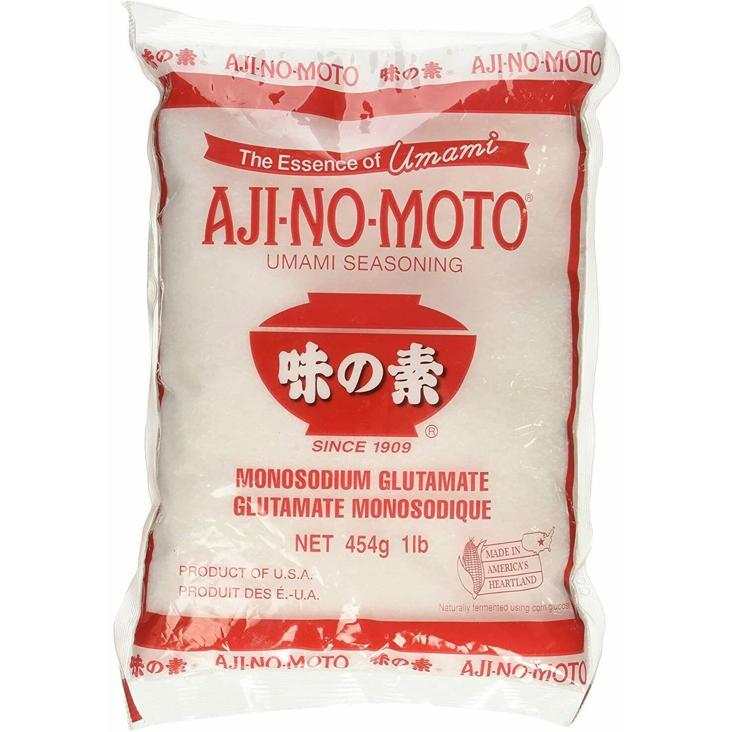 Ajinomoto Monosodium Glutamate Umami Seasoning/Msg 454G / 1Lb / 16Oz