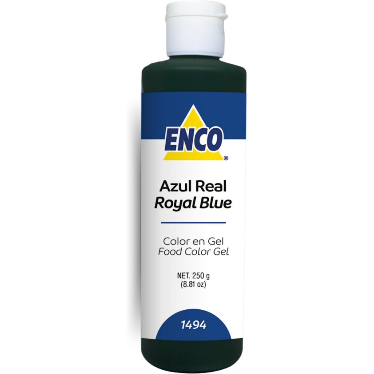 Enco Gel Food Coloring 8.8 Oz (Royal Blue)