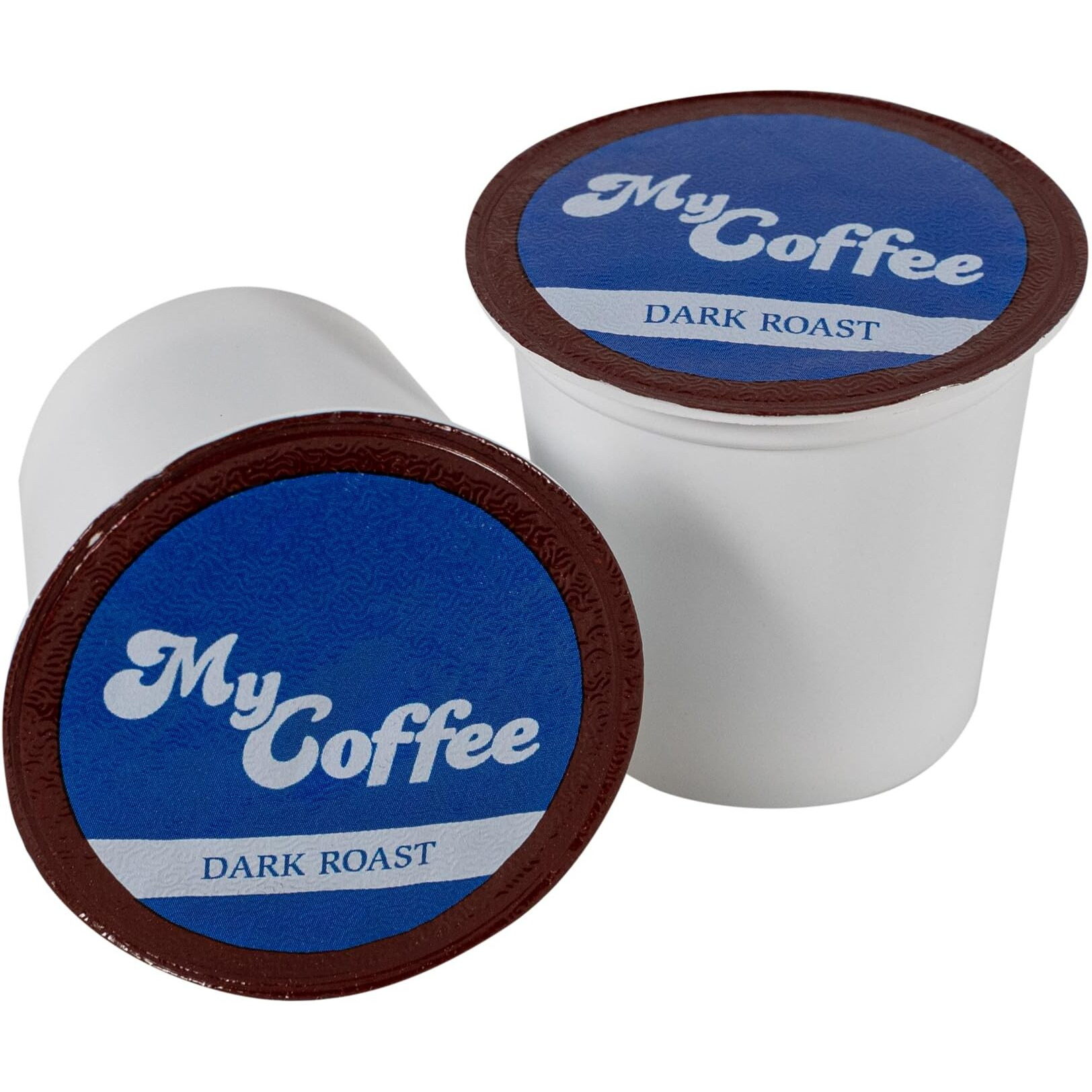 Coffee Pods Mycoffee - Organic, Specialty Grade, 100% Arabica, Non-Gmo Coffee [Dark Roast, 30 Ct Single Serve Pods]