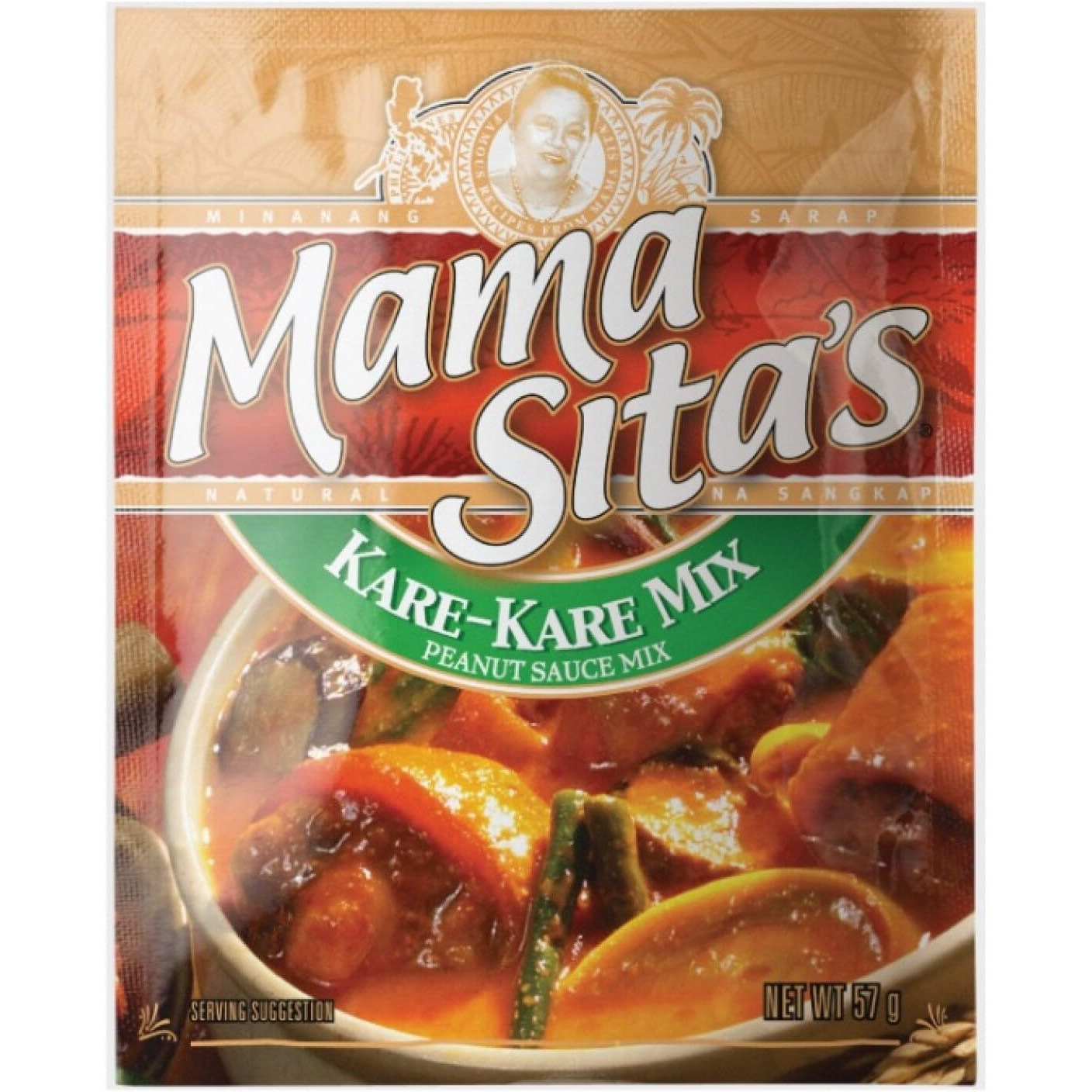Mama Sita's Kare-Kare Peanut Sauce Mix (2.0Oz, 57G) 4 Pack