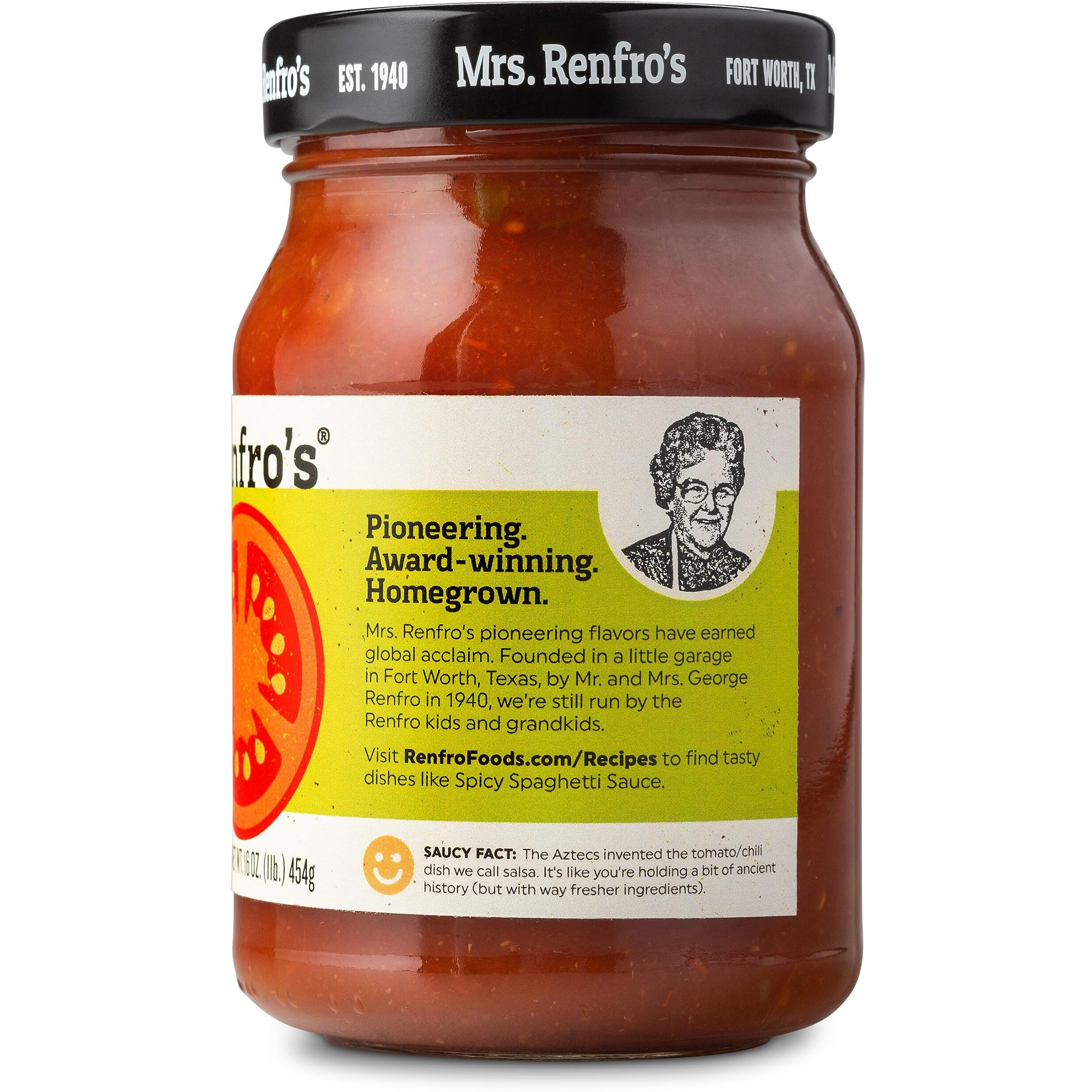 Mrs. Renfros Medium Salsa - Gluten Free (16-Oz. Jars, 2-Pack)