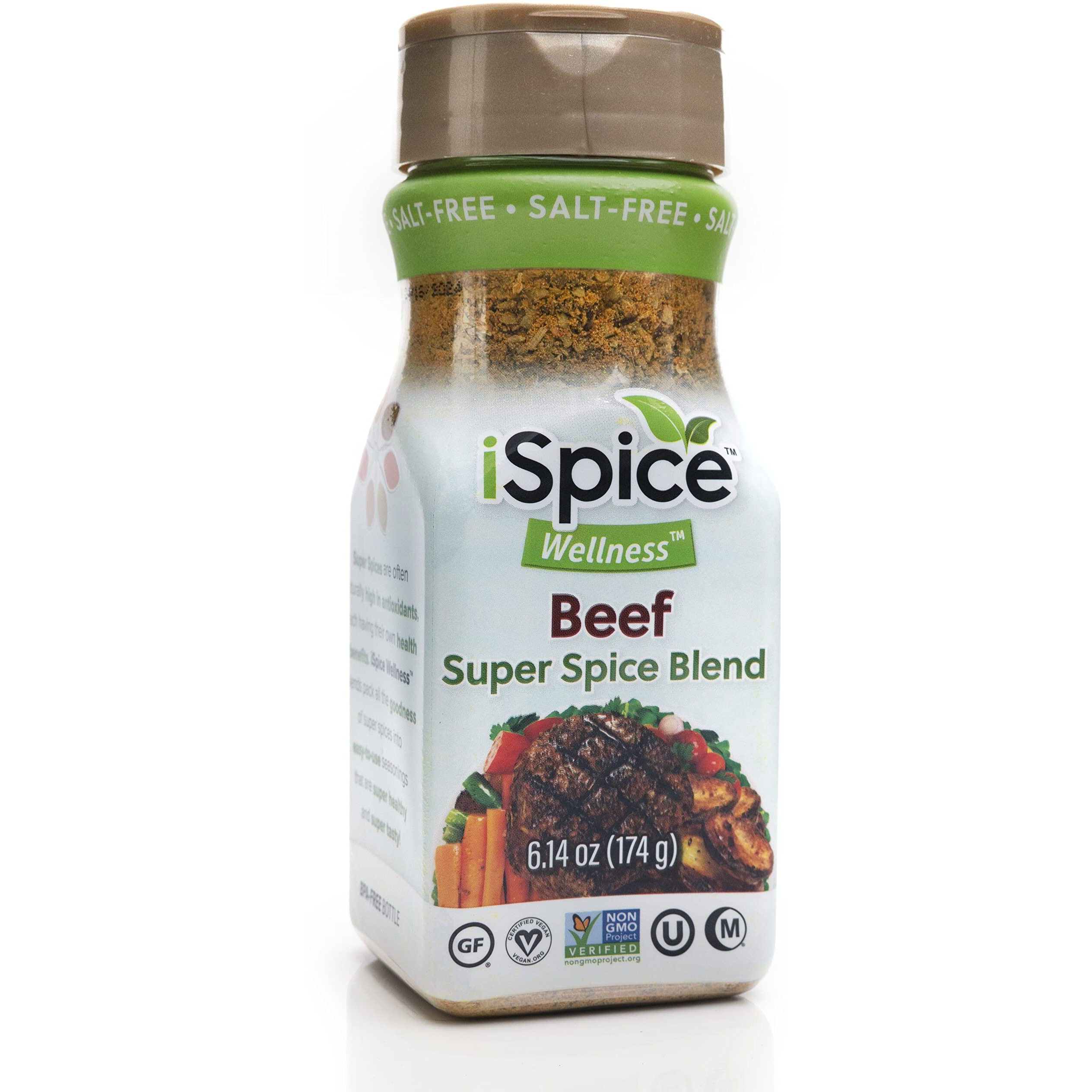 Ispice - Salt-Free | Sugar Free | 100% Pure Wellness Salad Seasoning Fat Free Super Spice Blend | All Natural | Ready To Use As Is | No Preparation Is Necessary (4 Pack Keto Bundle)