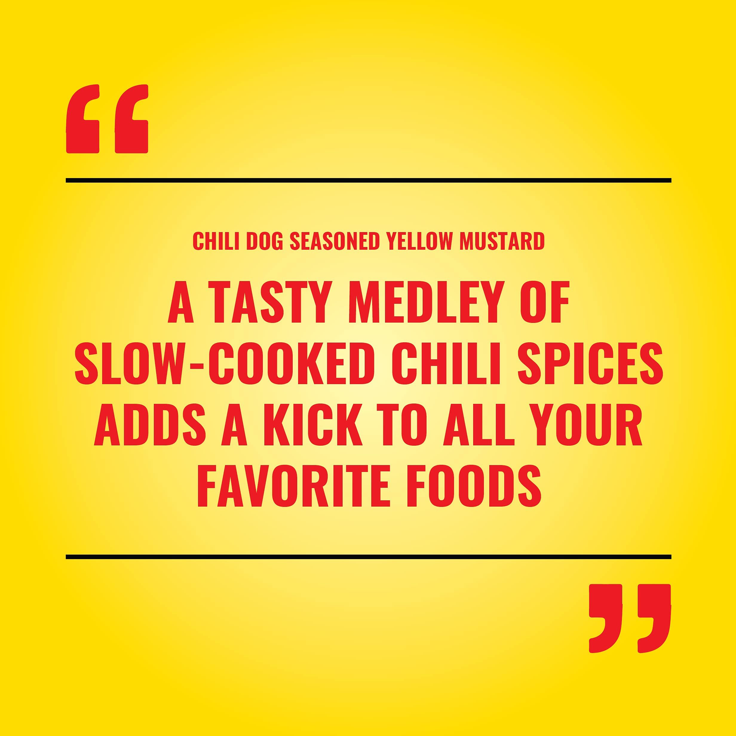 Plochman, Chili Dog Mustard, 15 Oz, Perfect For Hot Dogs