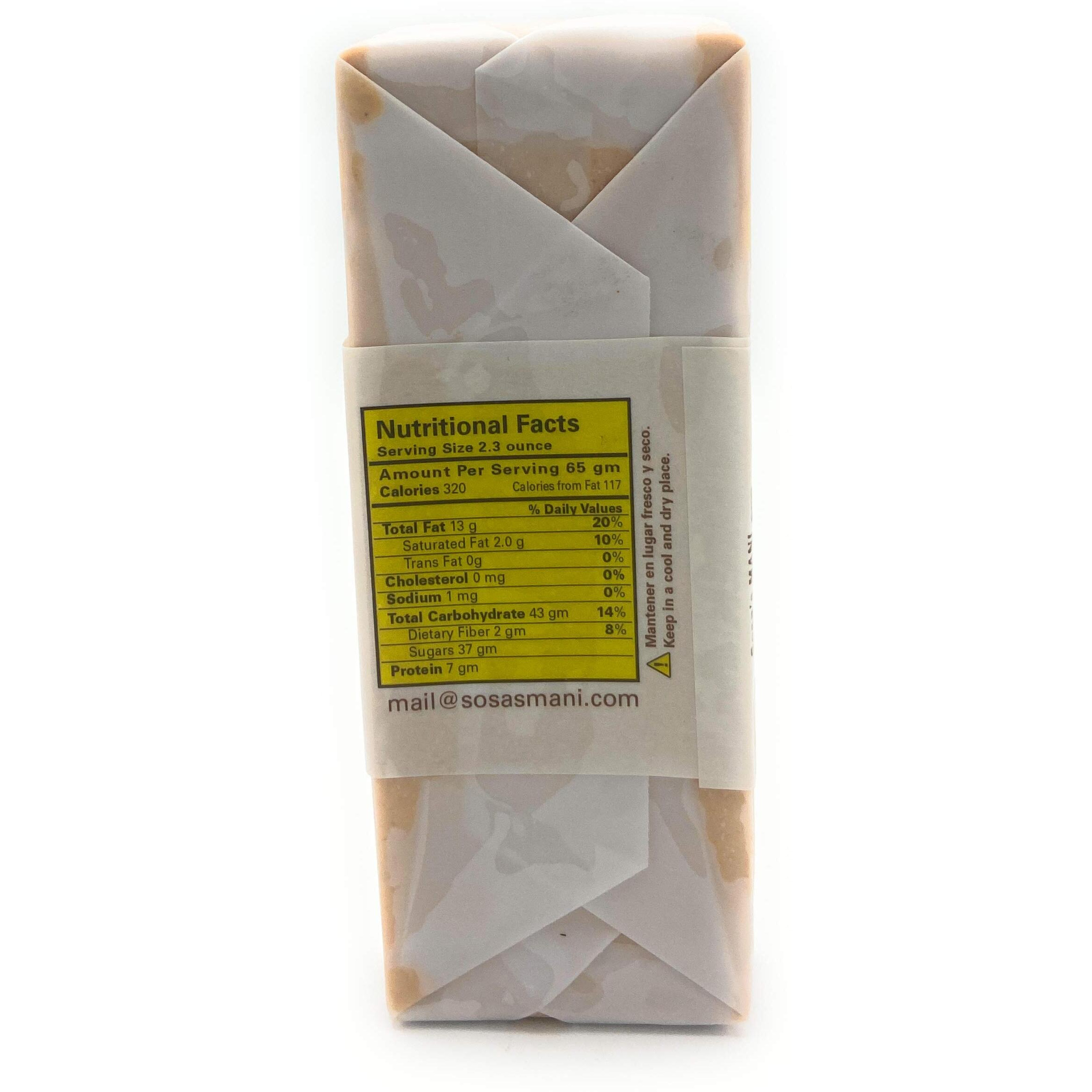 Sosa's Mani Peanut Bar