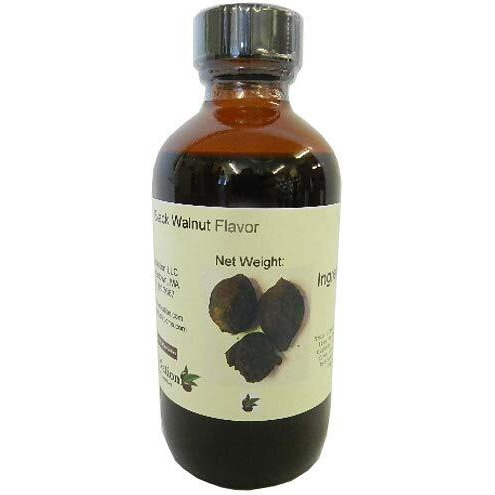 Olivenation Premium Black Walnut Flavoring Extract, Natural Flavor Dried Hull Extract For Baking, Beverages, Supplements, Non-Gmo, Gluten Free, Kosher, Vegan - 8 Ounces