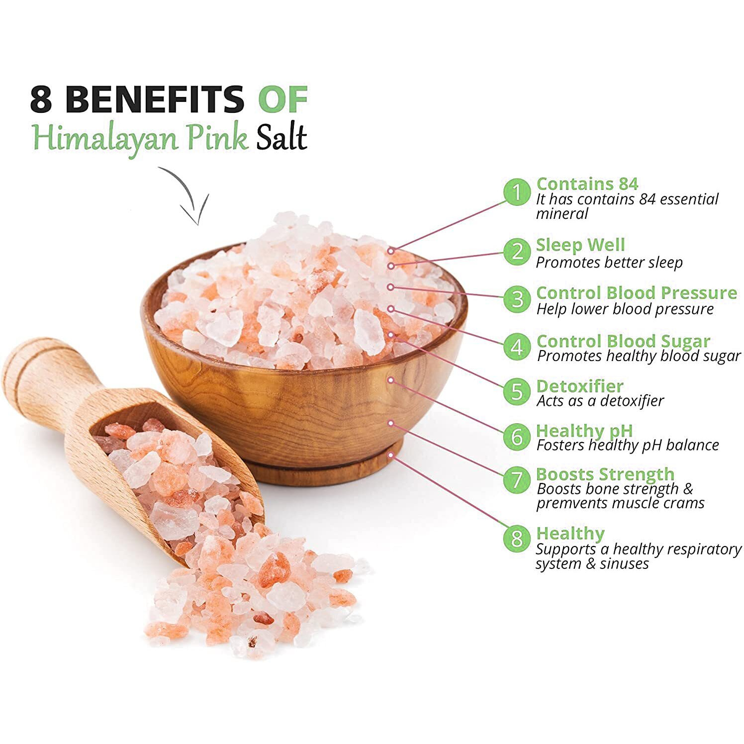 Anna And Sarah Himalayan Pink Rock Salt In Jar, 5 Lbs