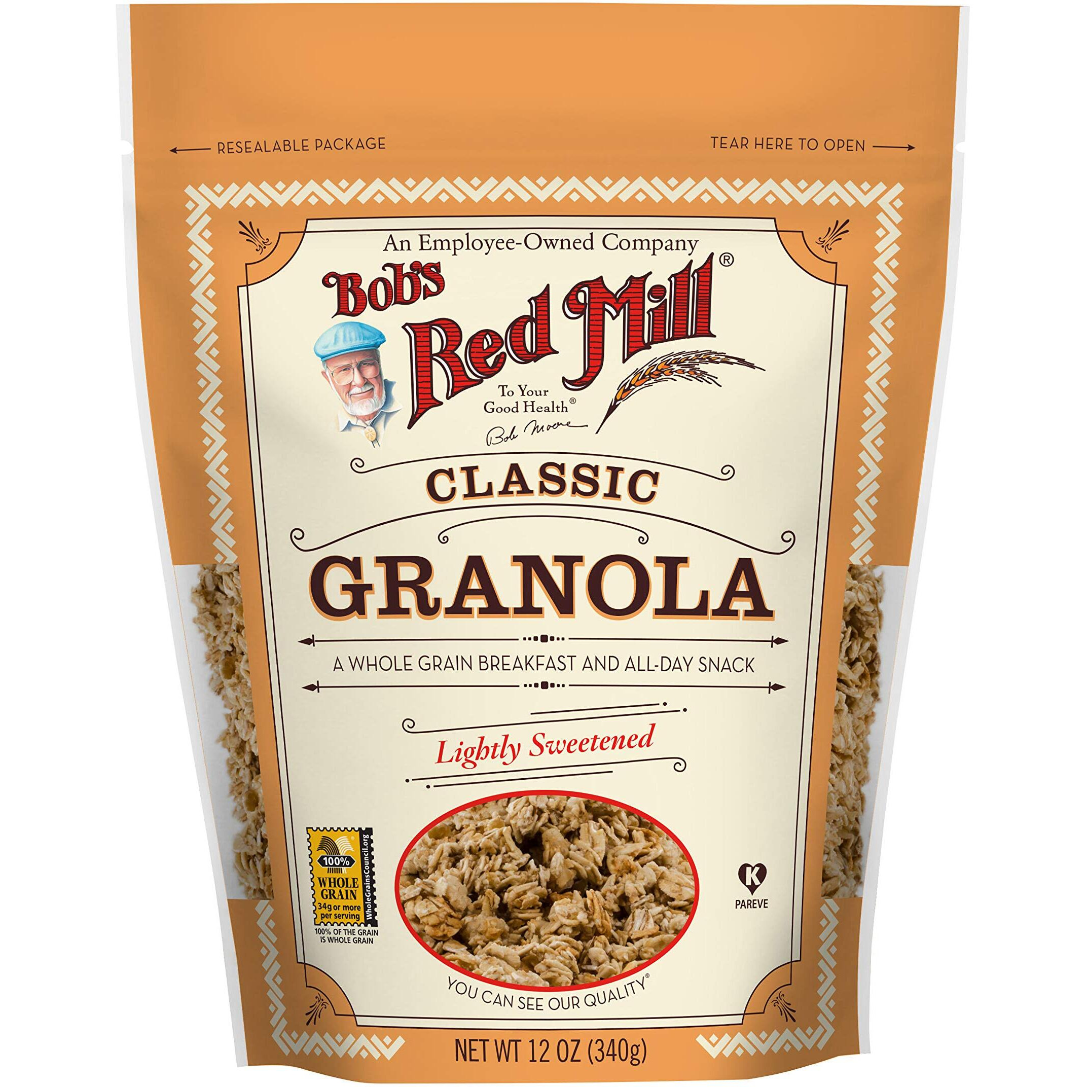 Bob's Red Mill Natural Whole Grain Granola, 12-Ounce