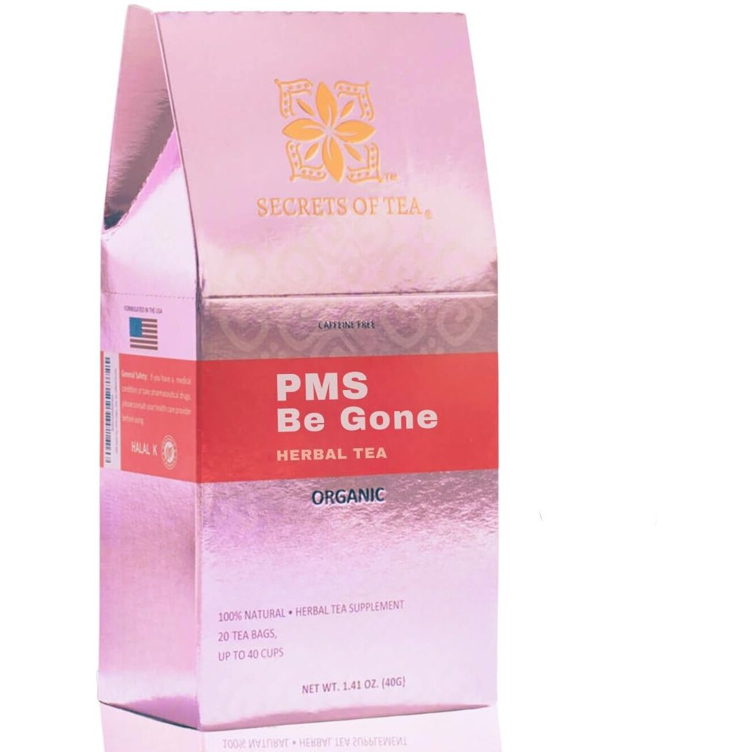 Secrets Of Tea Organic Pms Tea, 20 Tea Bags, 1.41 Oz