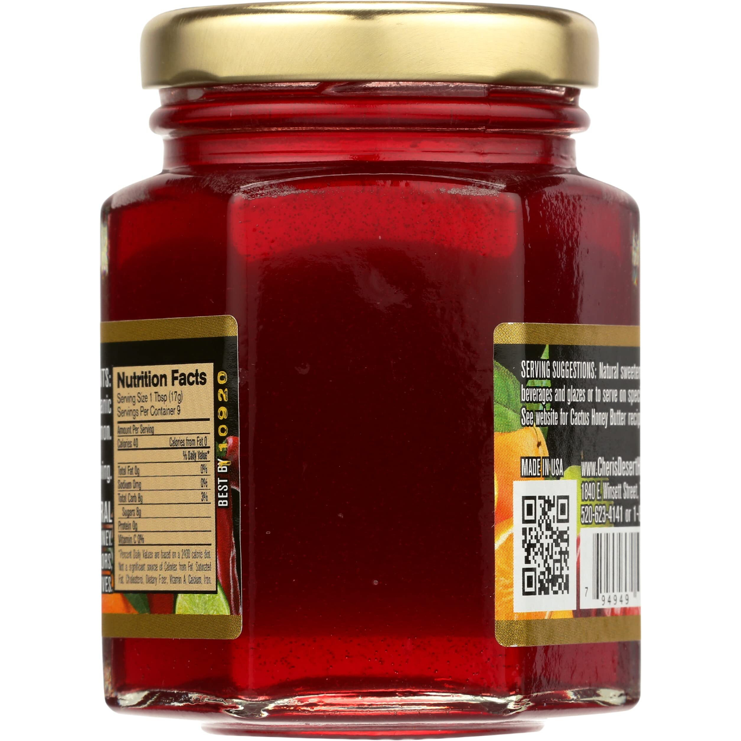 Cheris Desert Harvest Prickly Pear Cactus Honey, 5.4 Oz