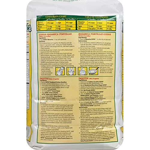 Goya Foods Masarica Instant Corn Masa Flour, 4 Pound