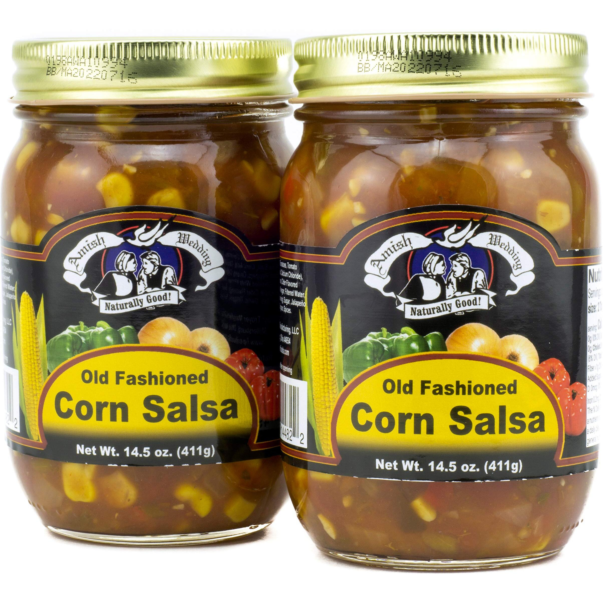 Amish Wedding Corn Salsa 14.5 Ounces (Pack Of 2)