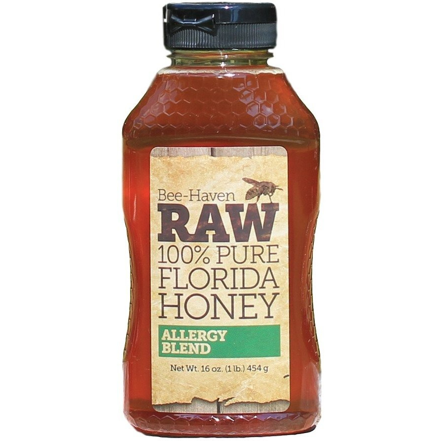 Bee-Haven Farm Raw 100% Pure Allergy Blend Honey