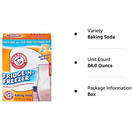 Baking Soda Fridge/Freezer Pack, 14-Oz. (6 Pack)