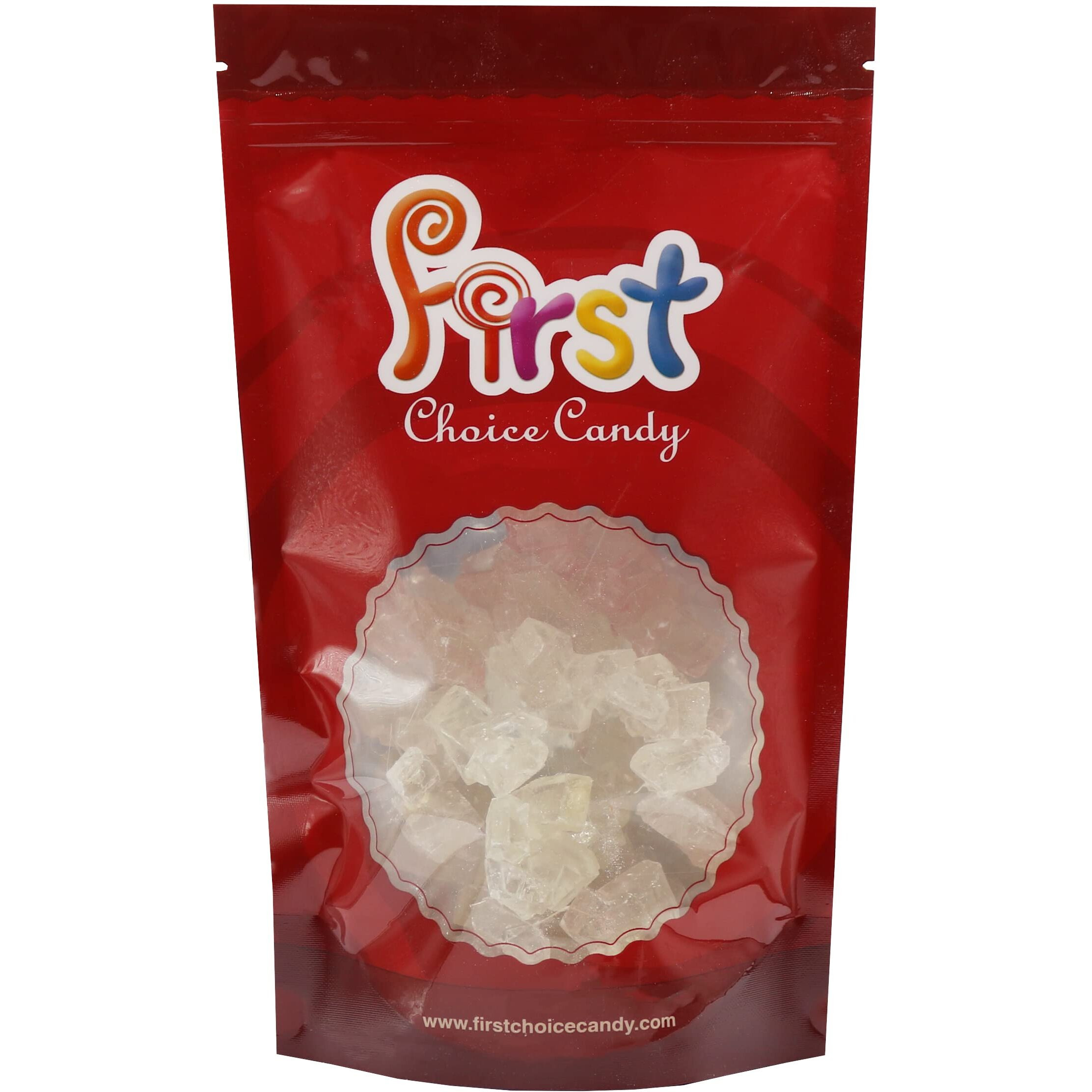Firstchoicecandy Rock Candy Strings 1.5 Pound Bulk Bag (White)