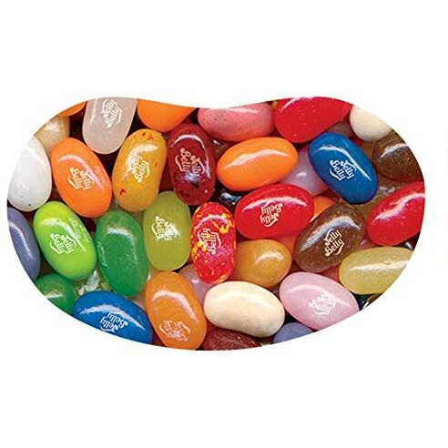 Jelly Belly Jelly Beans, 30 Flavors, 7-Oz Clear Can