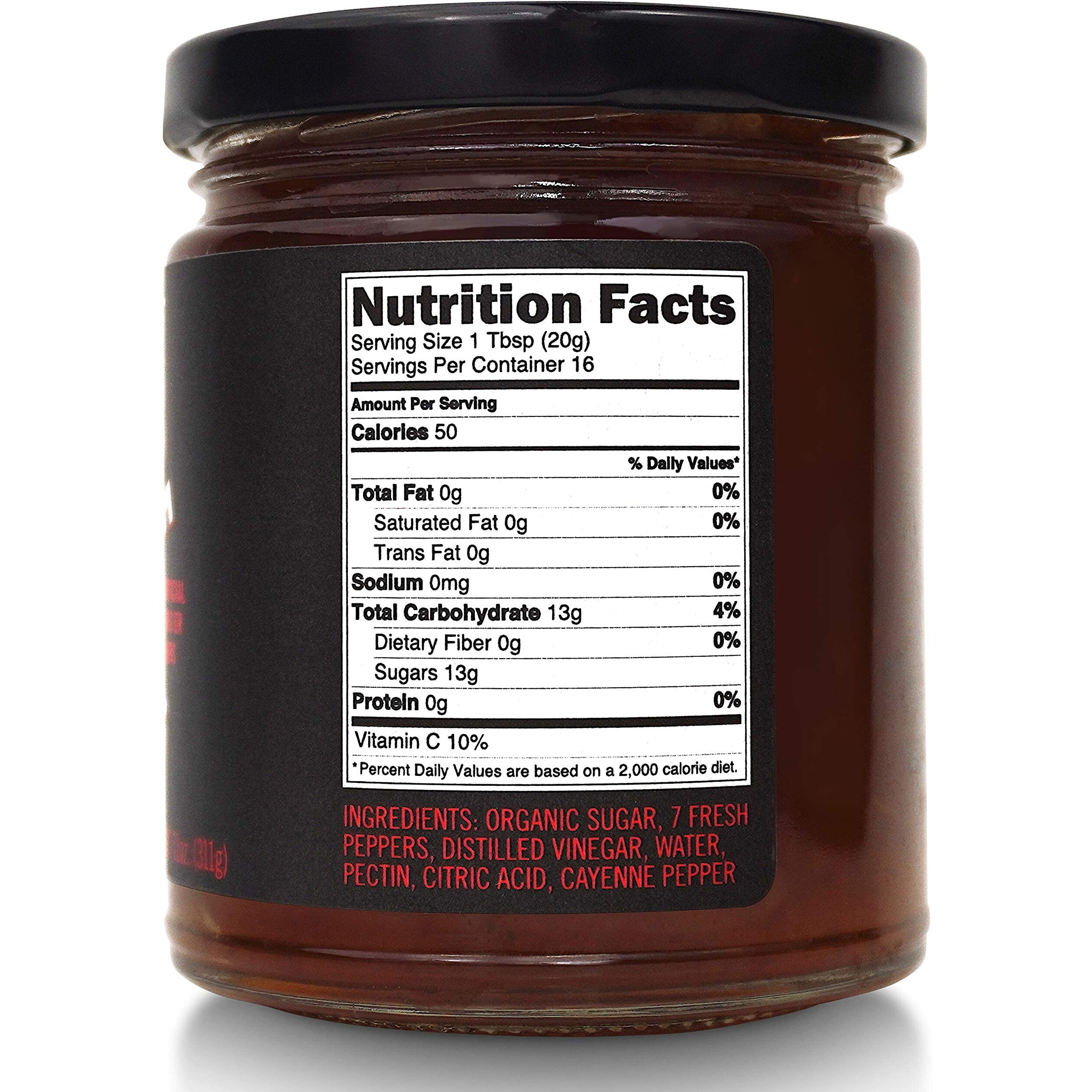 Jenkins Jellies Hell Fire Hot Pepper Jelly - Sweet & Spicy Jalapeo Jelly - Gluten Free, Vegan Pepper Jam - Use As A Glaze, Dipping Sauce, Or Dessert Topping - All Natural & Usa Made - 11 Ounces