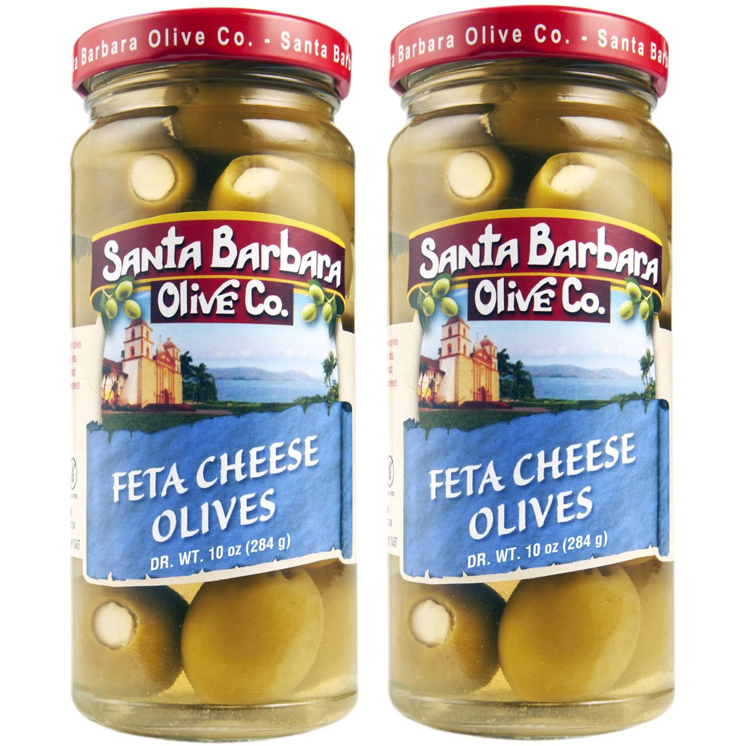 Feta Cheese Stuffed Olives 10 Oz, 2 Pack