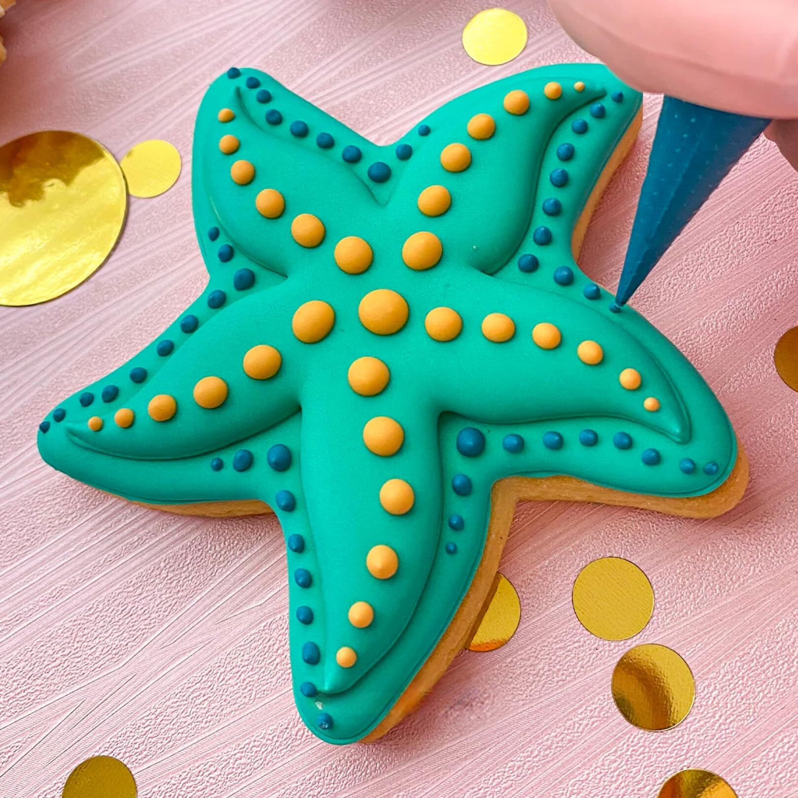 Enco Food Coloring Gel Turquoise 8.8 Oz (250G) Concentrated, Vegan