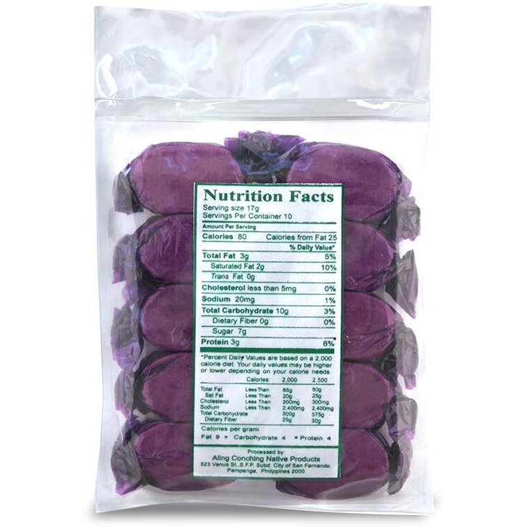 Aling Conching Polvoron (Ube, 3 Pack Of 170G)