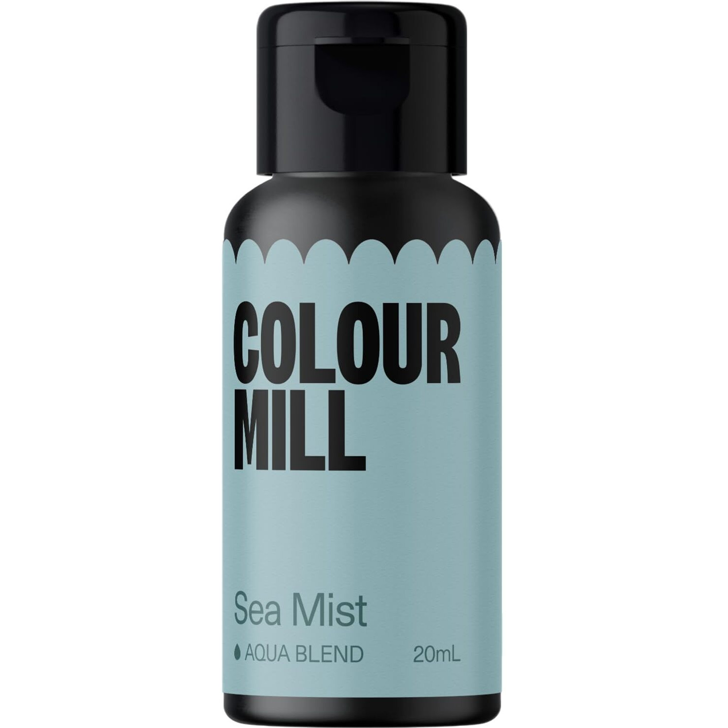 Colour Mill Aqua Blend Water-Based Food Coloring, 20 Milliliters Sea Mist
