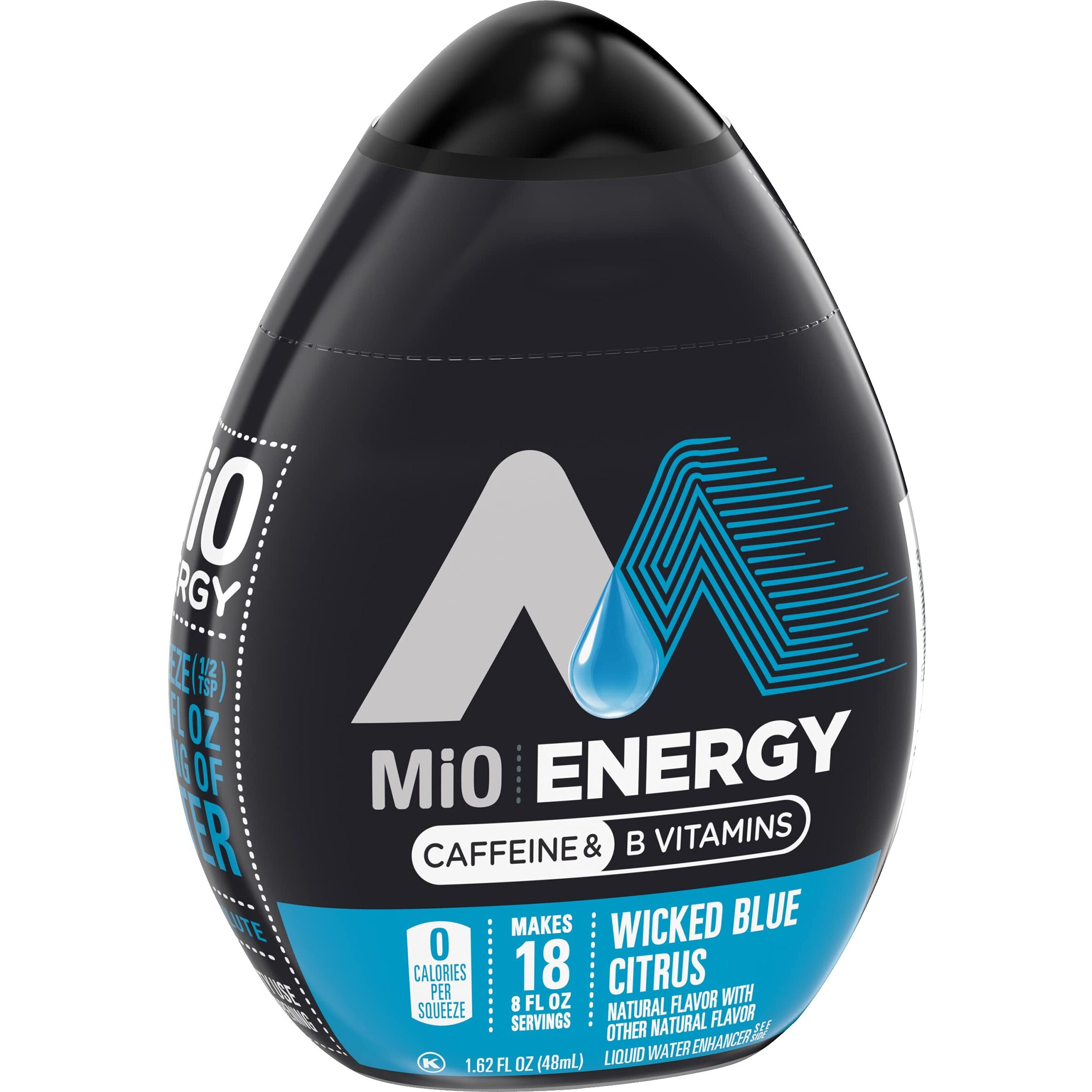 Mio Energy Liquid Water Enhancer, Wicked Blue Citrus, 1.62 Oz, 2-Pack