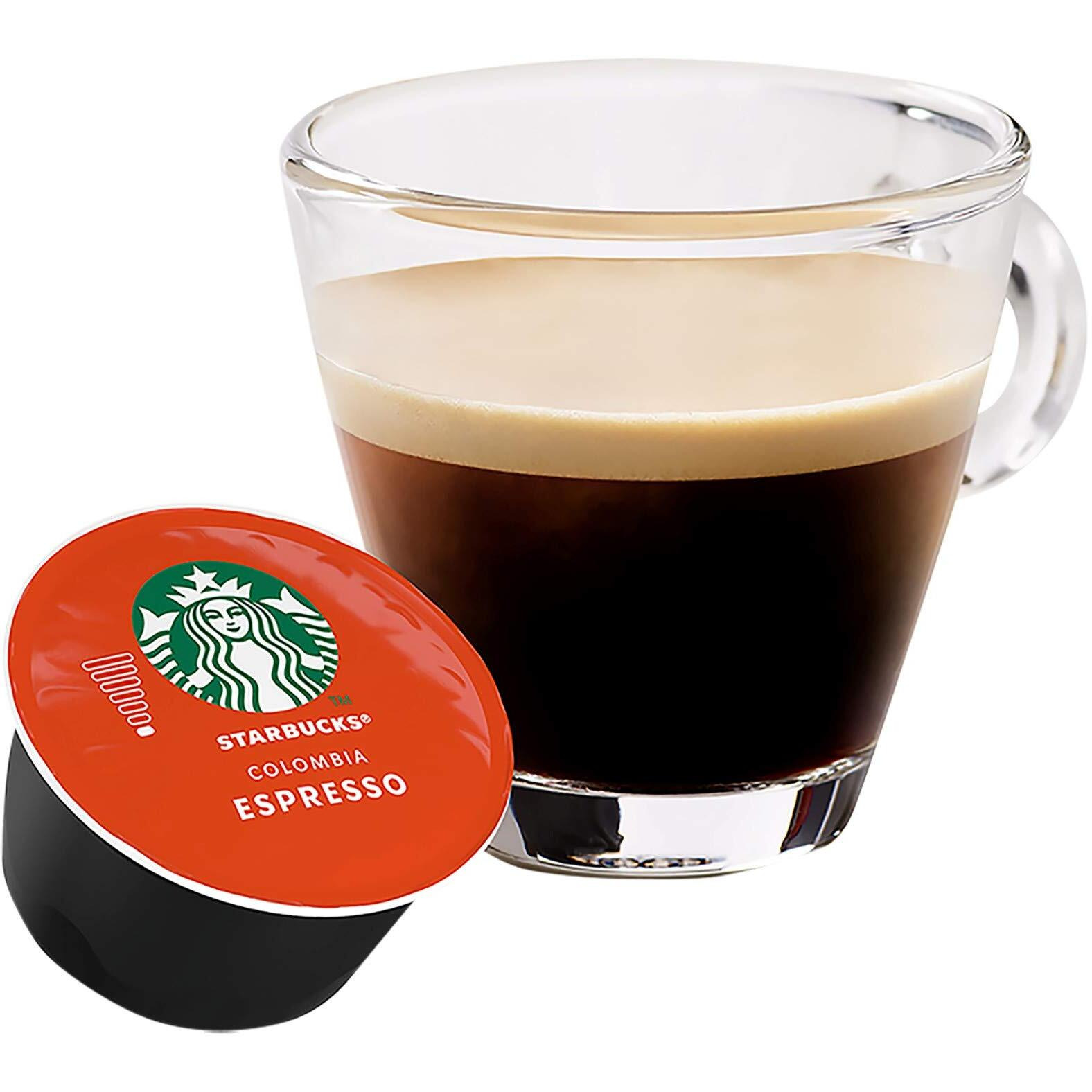 Nescafe Dolce Gusto Starbucks Colombia Espresso X 3 Boxes (36 Capsules) 36 Drinks