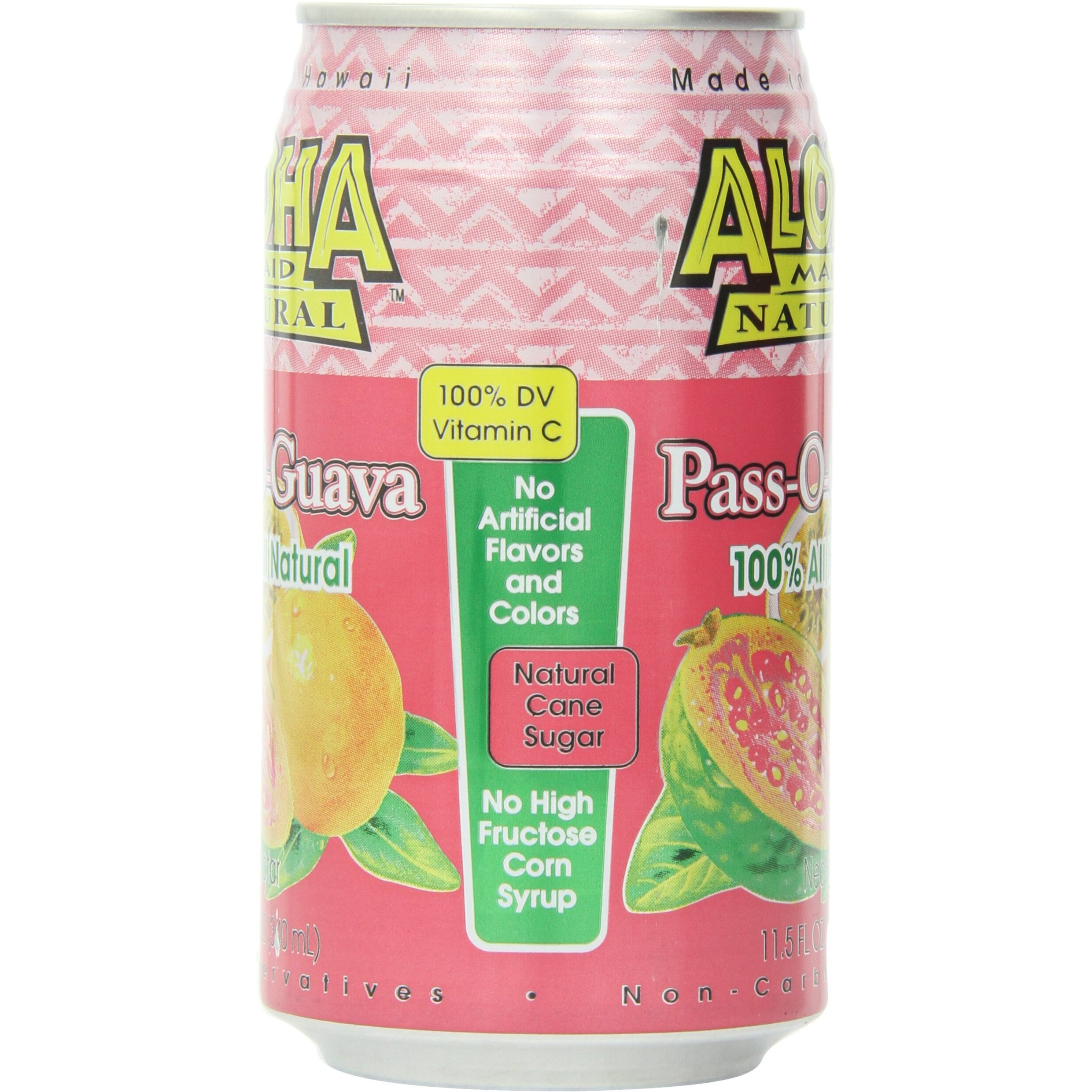 Aloha Maid Juice Pass-O-Guava, 11.5-Ounce (Pack Of 24)