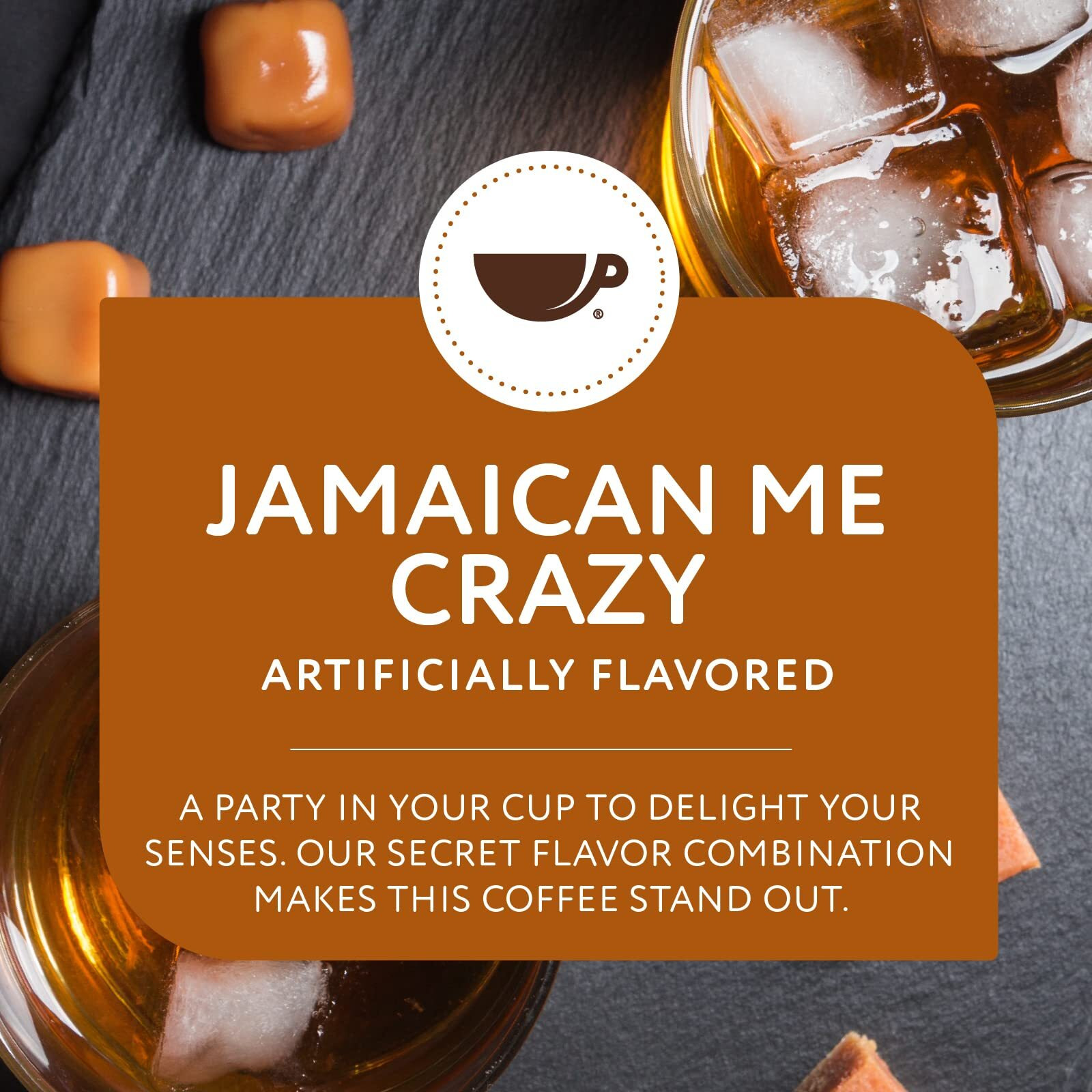 Paramount Roasters Jamaican Me Crazy Flavored Ground Coffee, 12 Oz Medium Roast, Paramount Coffee Company